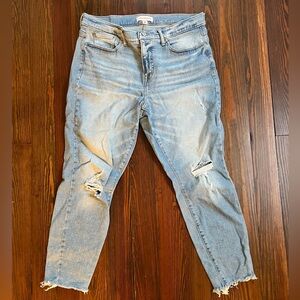 Distressed Lucky Brand Women's Jeans